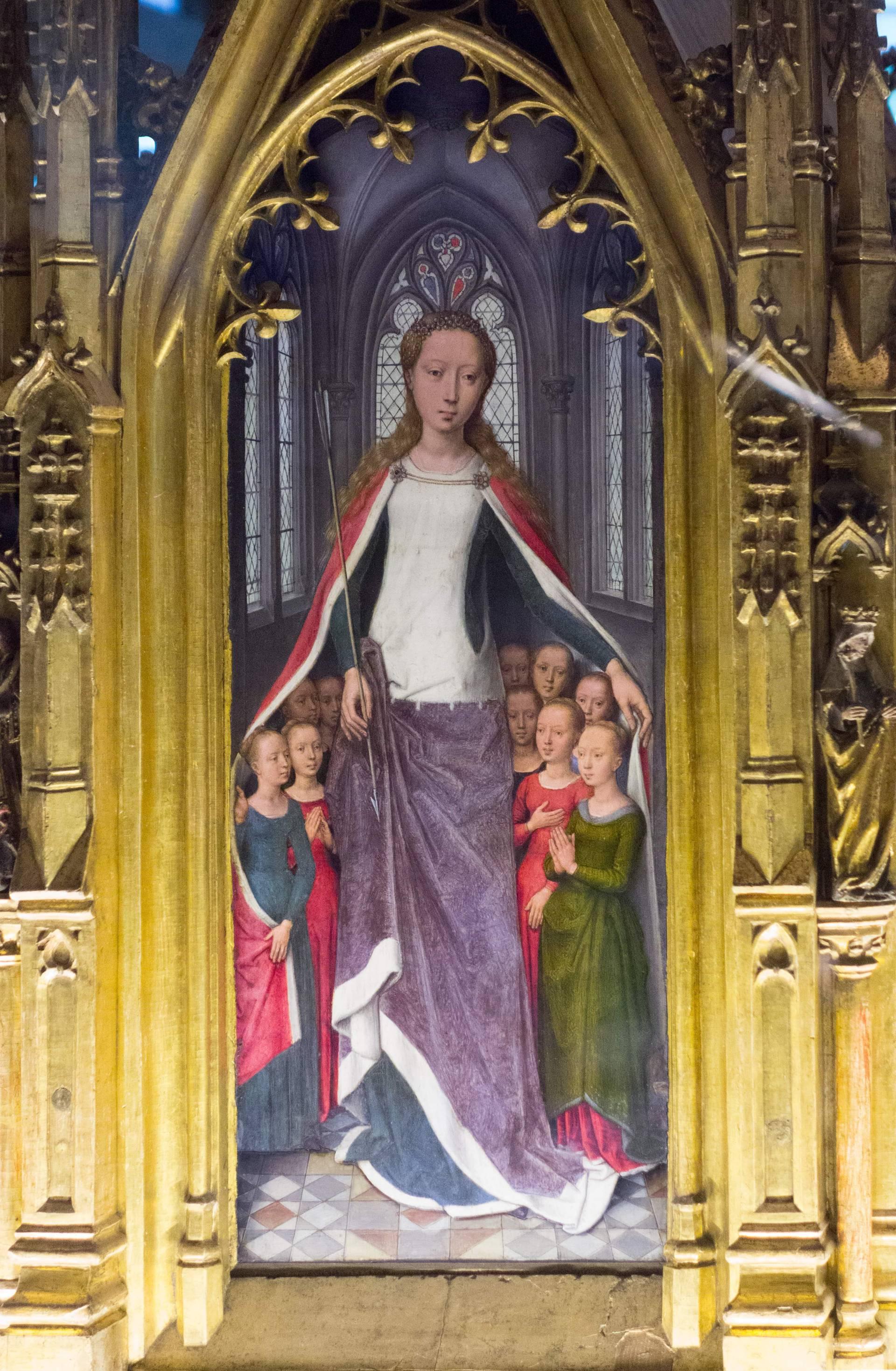 la Châsse de Sainte Ursule de Hans Memling